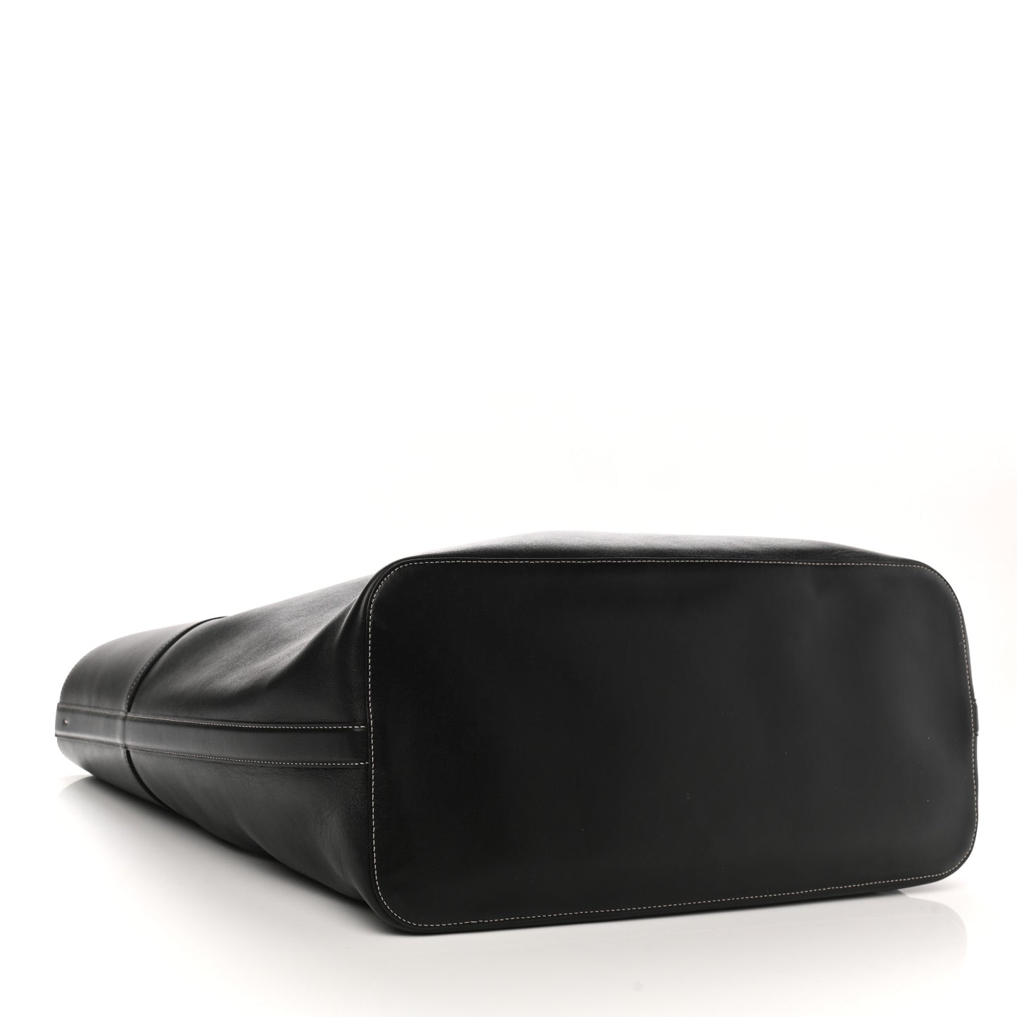 Calfskin Large The Bow Bag Black
