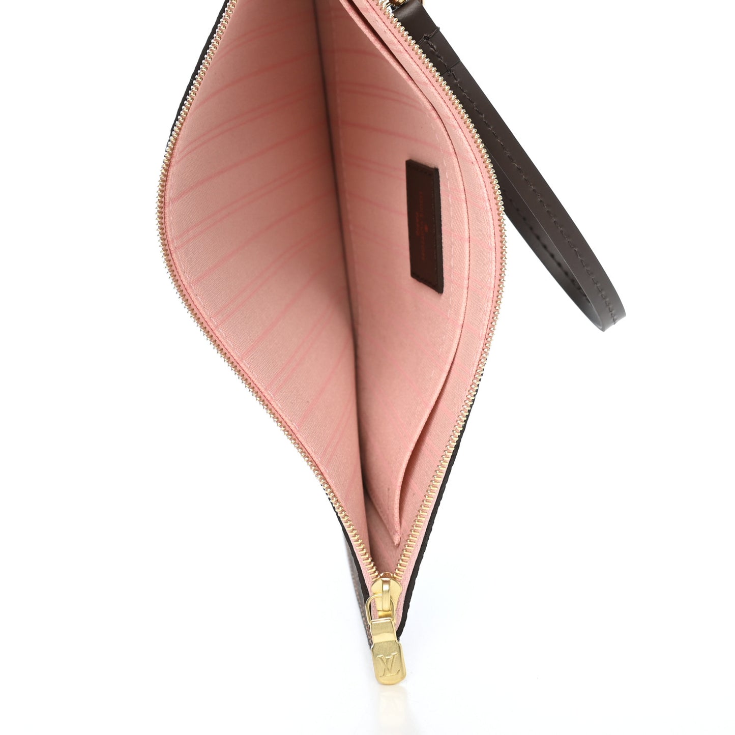 Damier Ebene Neverfull MM GM Pochette Rose Ballerine