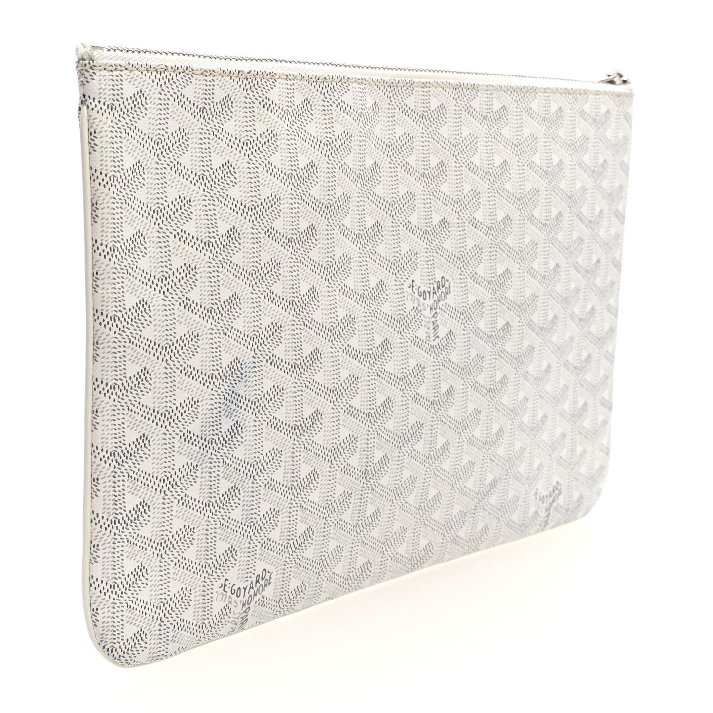 Goyardine Senat Pochette MM White