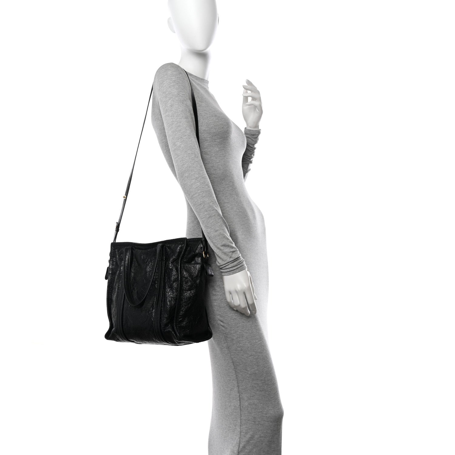Balenciaga Agneau Small Bazar Shopper Tote Black 2 of 11