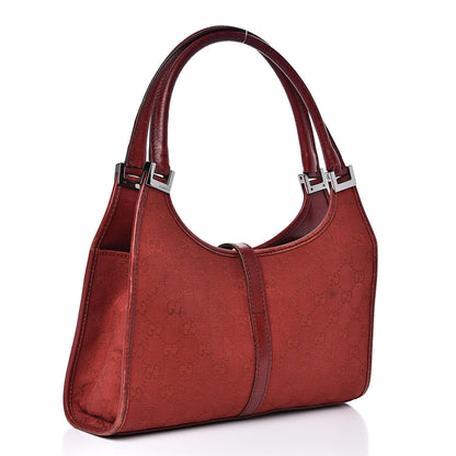 Gucci Monogram Small Bardot Bag Red 3 of 16