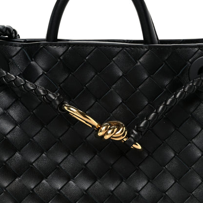 Bottega Veneta Nappa Intrecciato Small Andiamo Shoulder Bag Black 8 of 10