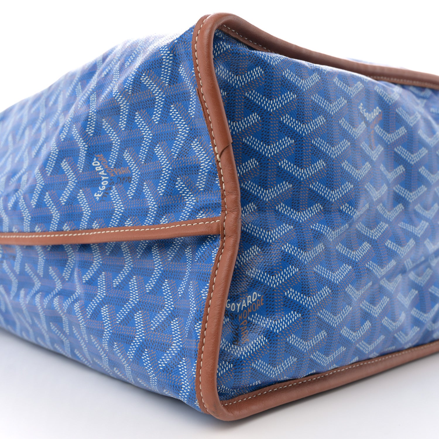 Goyard Goyardine Reversible Pertuis GM Sky Blue 10 of 13