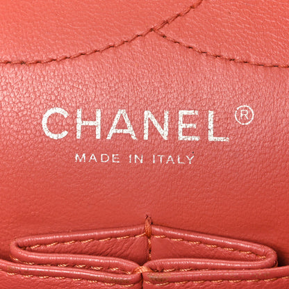 Chanel Aged Calfskin Quilted 2.55 Reissue 227 Flap Orange 5 of 9