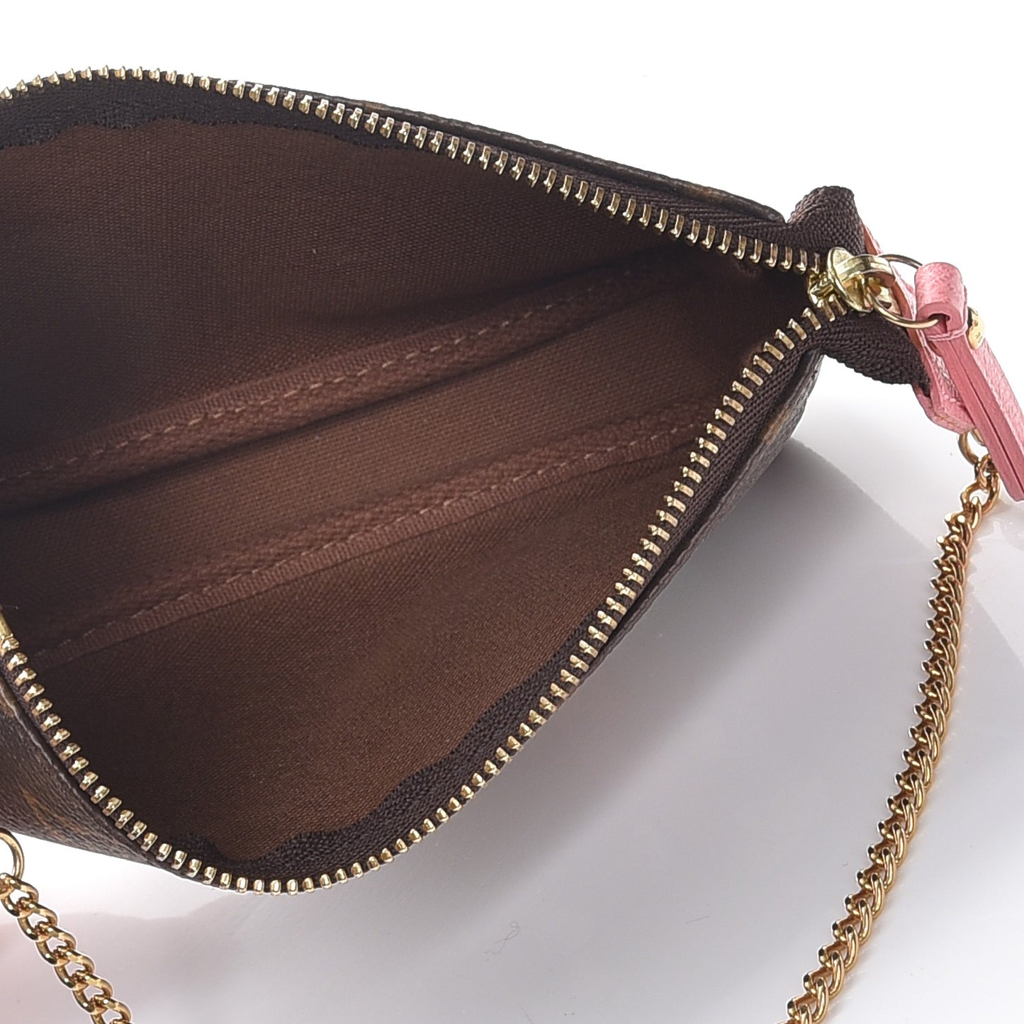 Monogram Illustre Mini Pochette Accessories Rose
