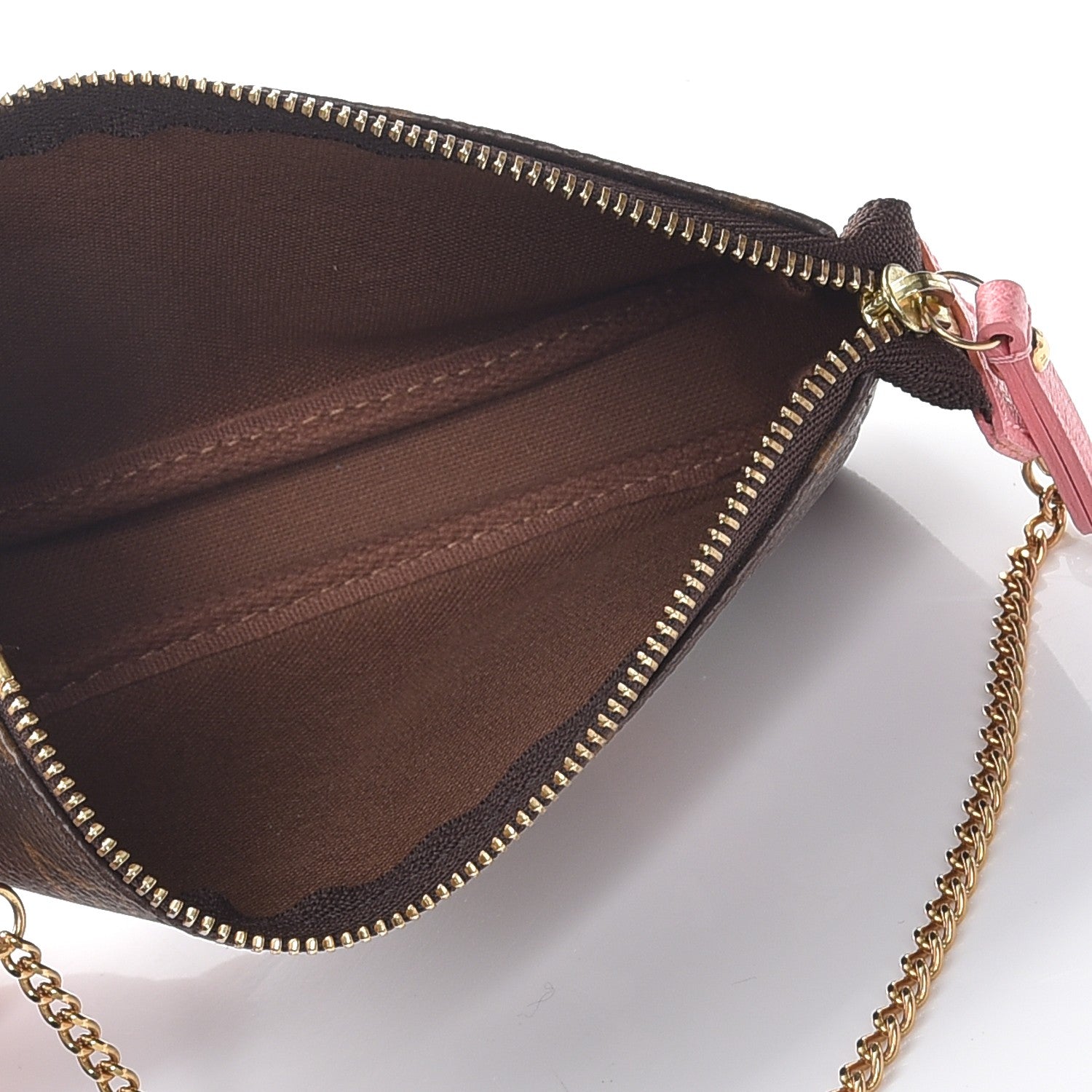 Louis Vuitton Monogram Illustre Mini Pochette Accessories Rose 5 of 7