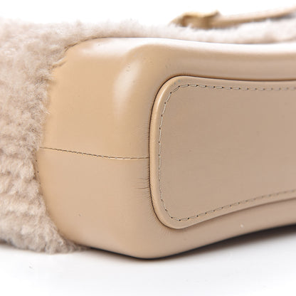 Chanel Shearling Small Gabrielle Hobo Dark Beige 8 of 10