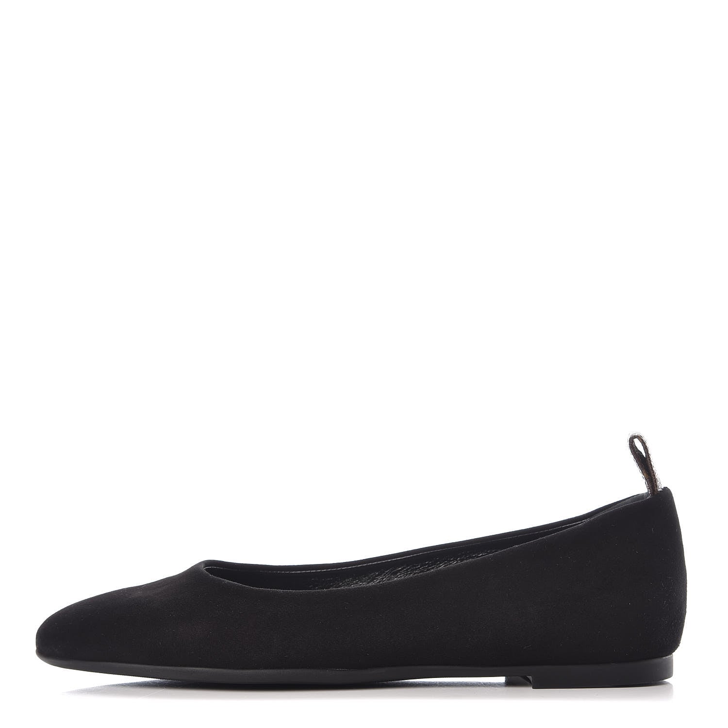 Louis Vuitton Suede Monogram Uniformes Ballet Flats 37.5 Black 1 of 12