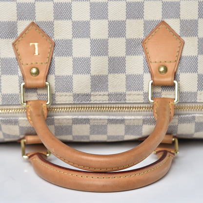 Louis Vuitton Damier Azur Speedy 35 10 of 18