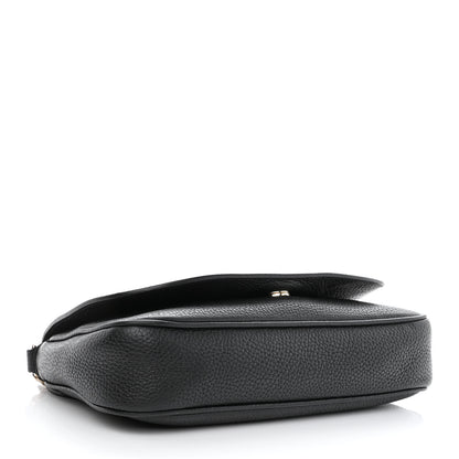 Gucci Pebbled Calfskin Medium Soho Flap Crossbody Black 4 of 9