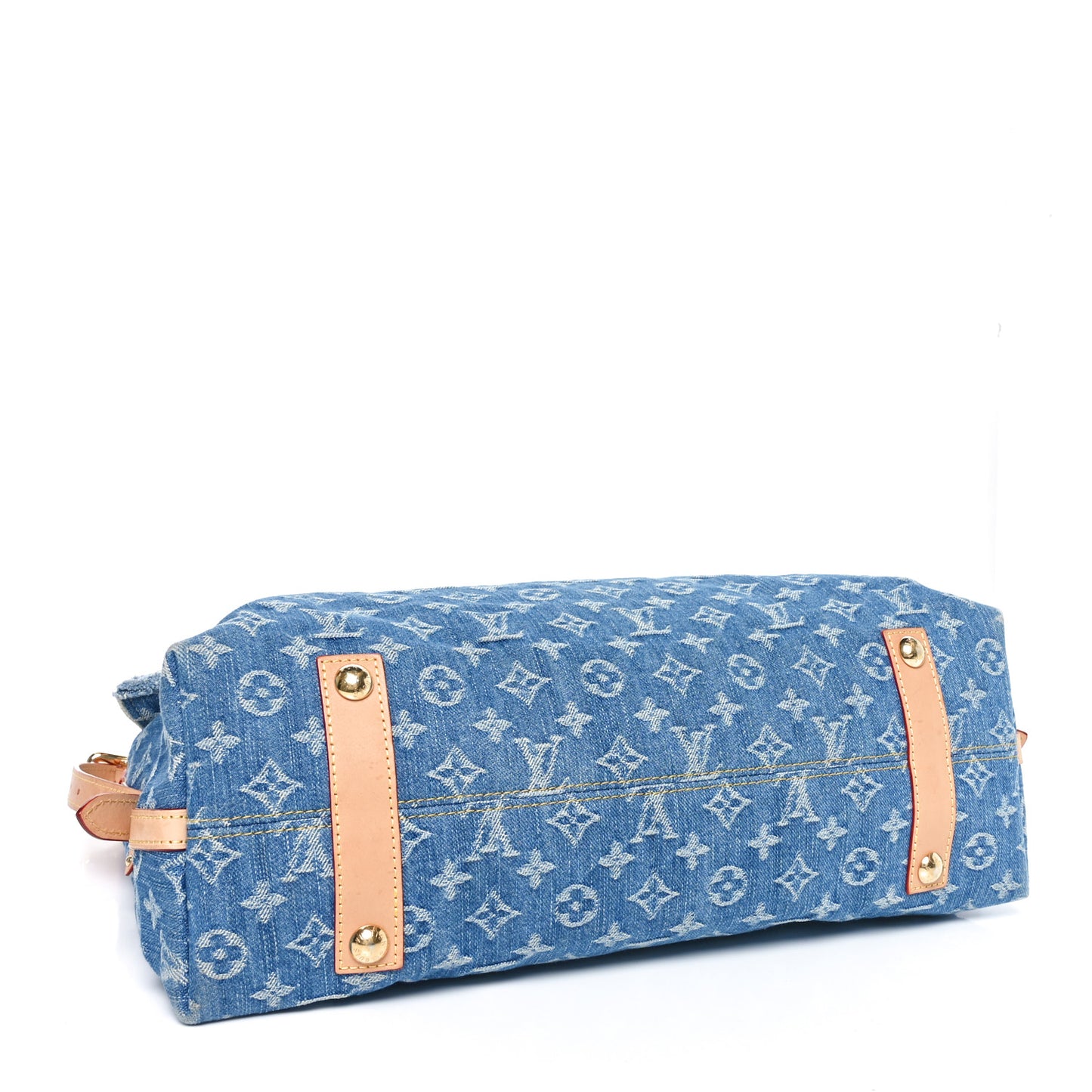 Monogram Denim CarryAll MM Blue