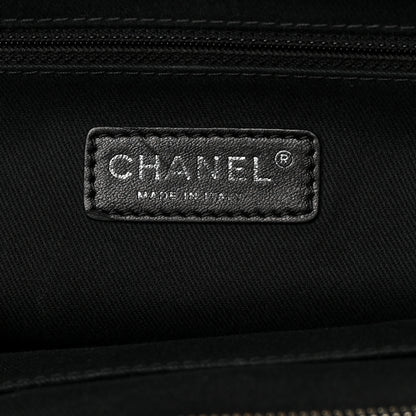 Chanel Iridescent Calfskin Quilted In The Mix Shopping Tote Black 7 of 20