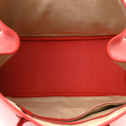 Hermes Vache Country Garden Party 36 MM Rouge Pivoine 5 of 11