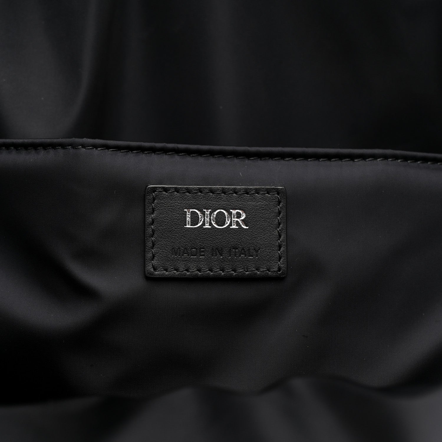 Christian Dior Nylon CD Diamond Mirage Explorer Backpack Black 6 of 9