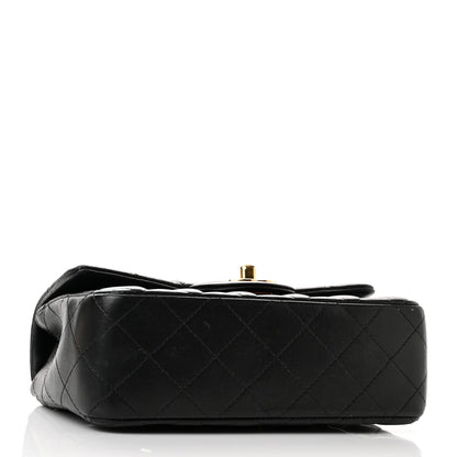 Chanel Lambskin Quilted Mini Rectangular Flap Black 4 of 10