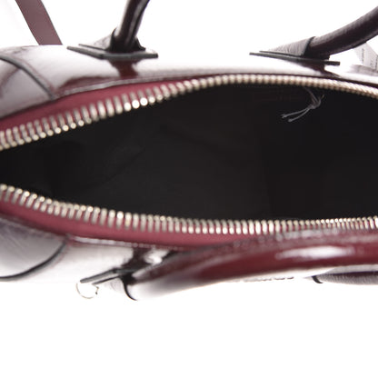 Givenchy Crinkled Patent Calfskin Small Antigona Aubergine 6 of 11
