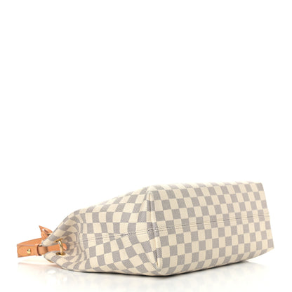 Louis Vuitton Damier Azur Graceful PM Rose Ballerine 3 of 13