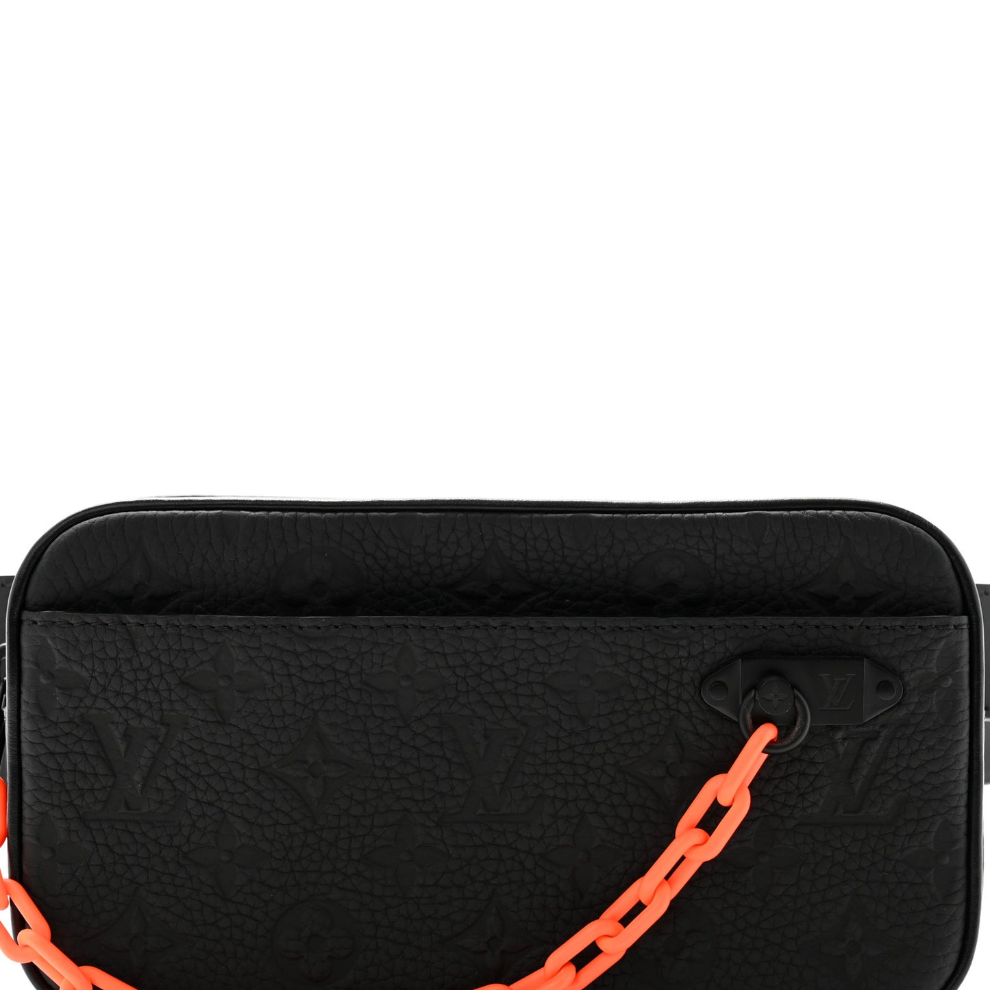 Taurillon Monogram Uniformes Solar Ray Soft Pochette Volga Belt Bag Black