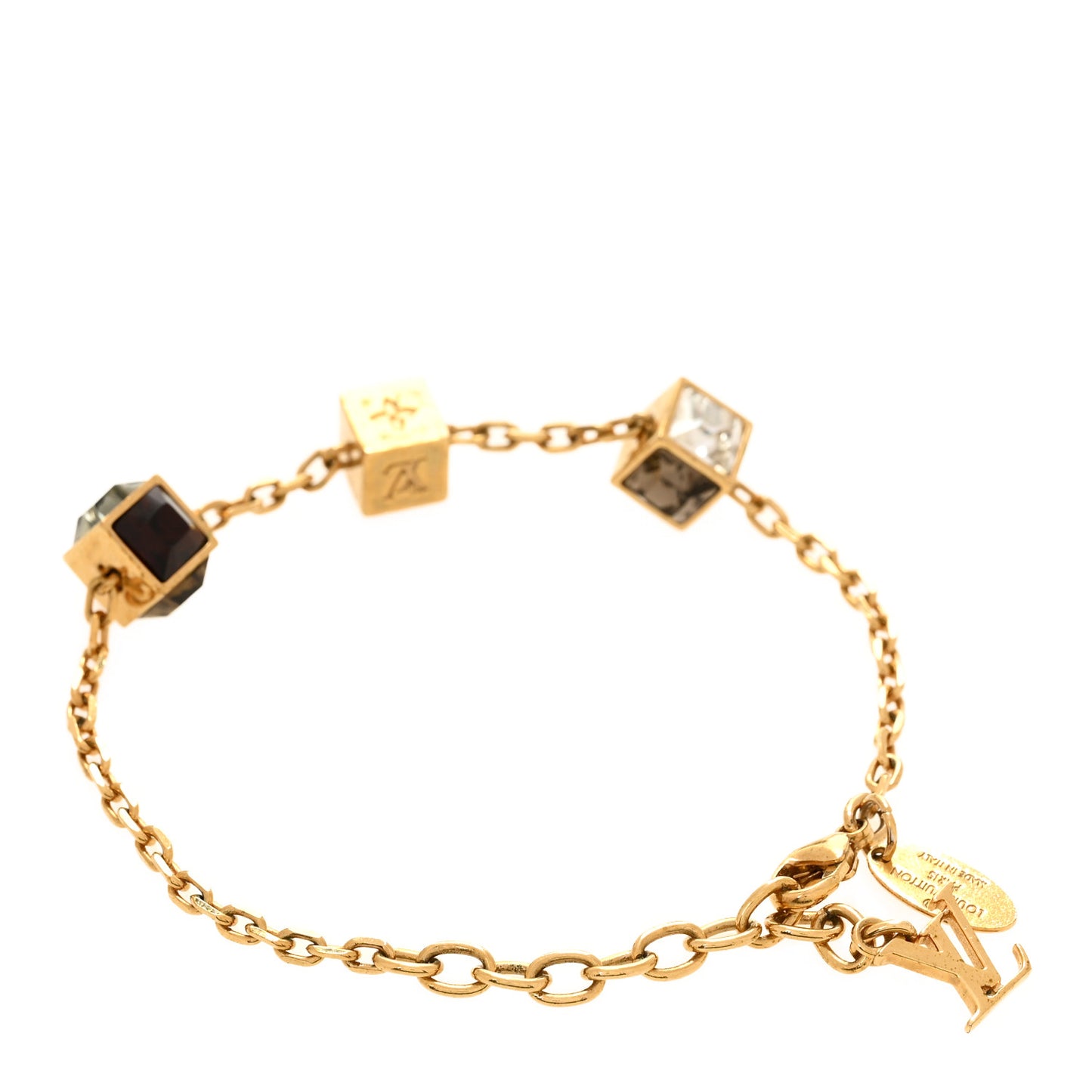 Swarovski Gamble Bracelet Azur Gold