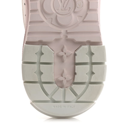 Louis Vuitton Canvas LV Squad Sneakers 38 White Pink 8 of 9