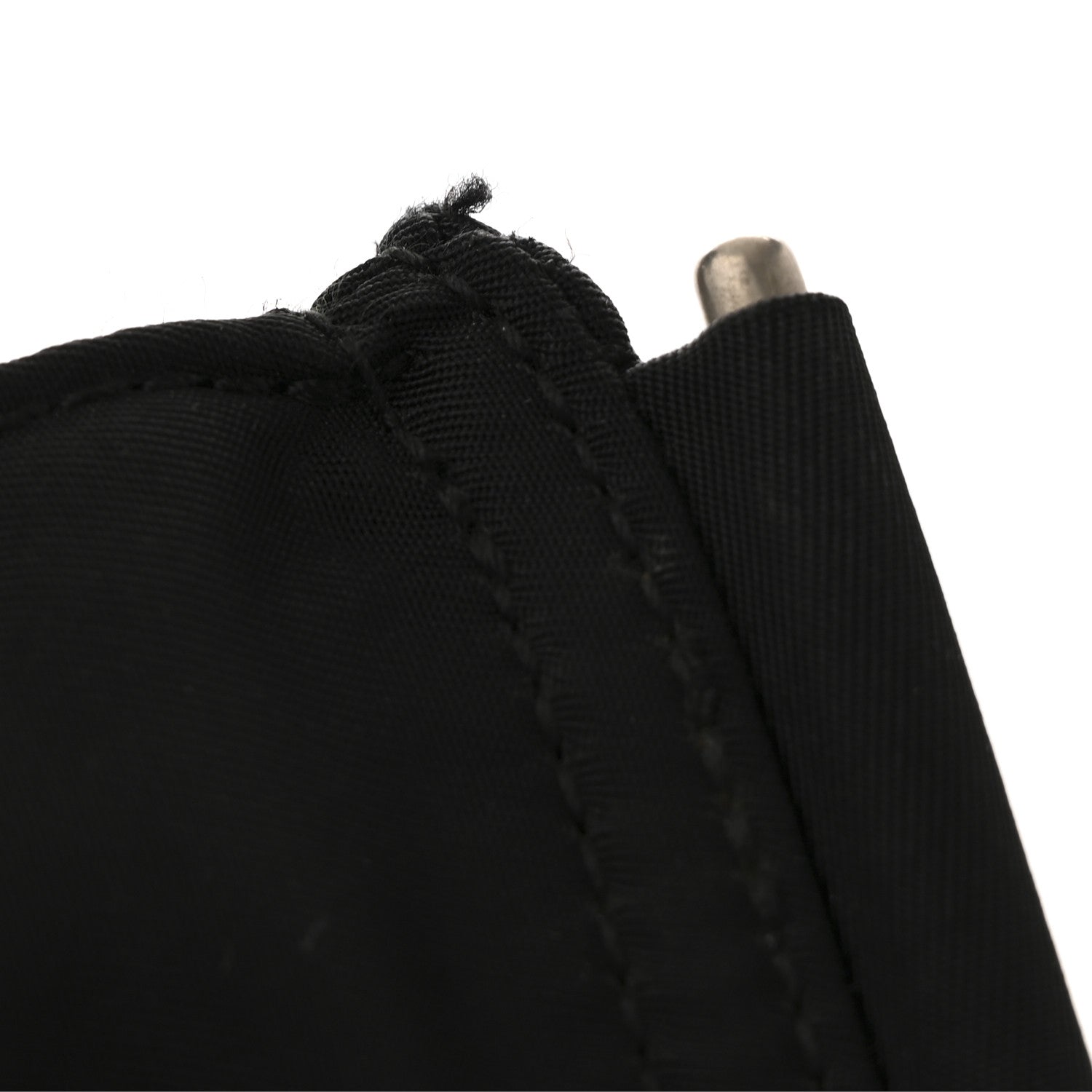 Prada Nylon Vela Flat Messenger Bag Black 11 of 13