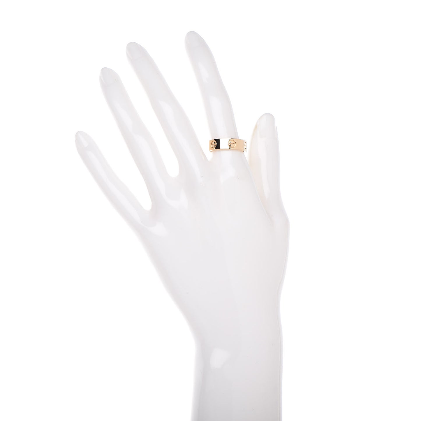 18K Yellow Gold 5.5mm LOVE Ring 53 6.25