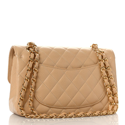 Chanel Caviar Quilted Small Double Flap Beige 3 of 10