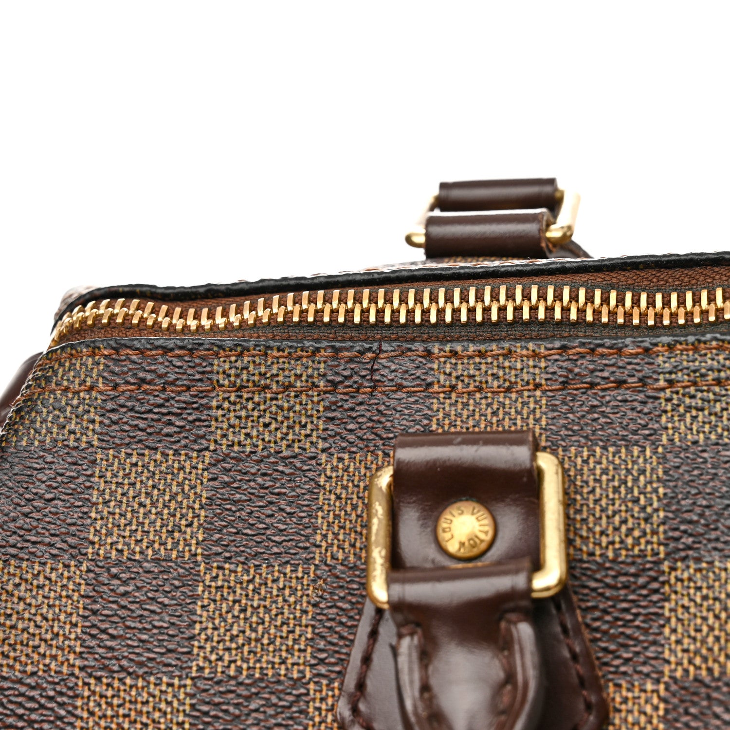 Louis Vuitton Damier Ebene Speedy 25 23 of 23
