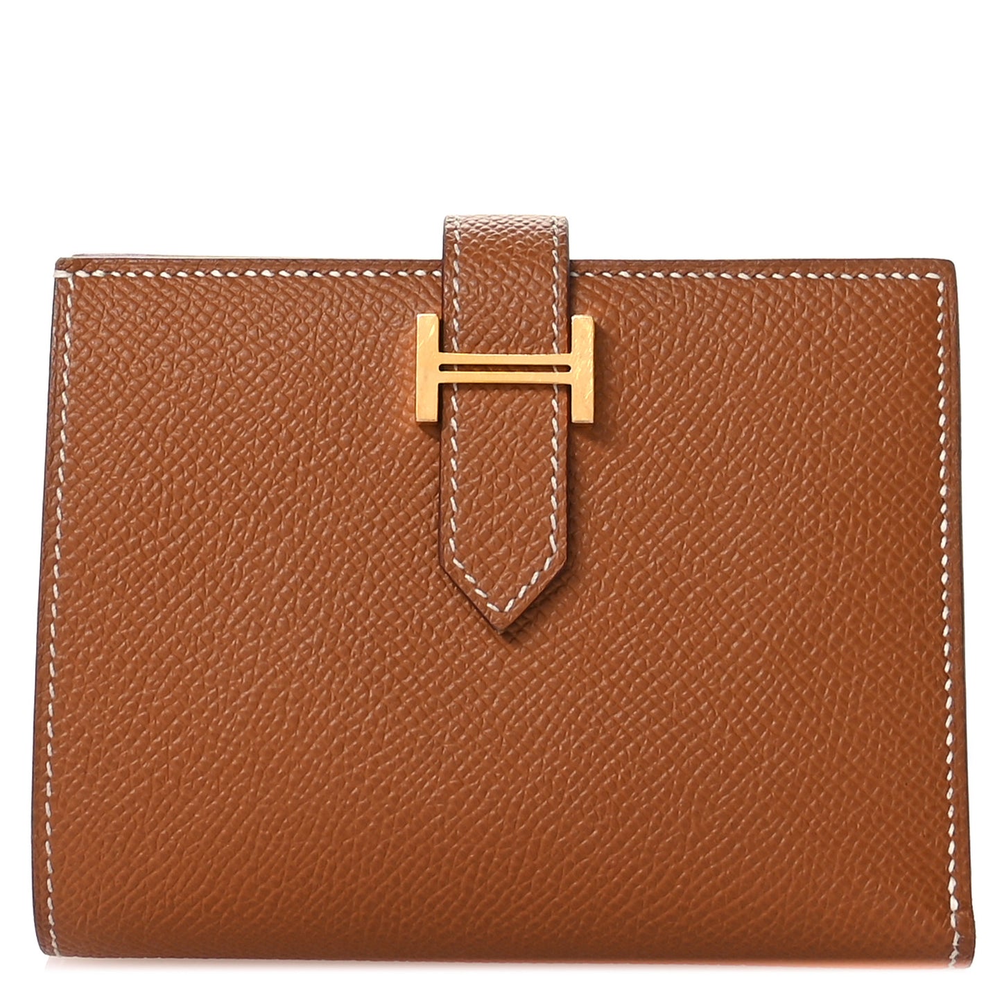 Epsom Bearn Compact Wallet Gold
