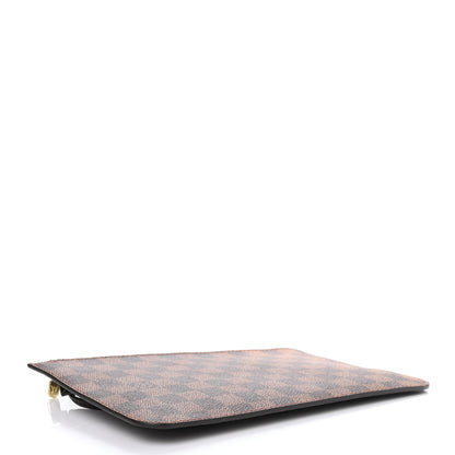 Louis Vuitton Damier Ebene Neverfull MM GM Pochette 4 of 7