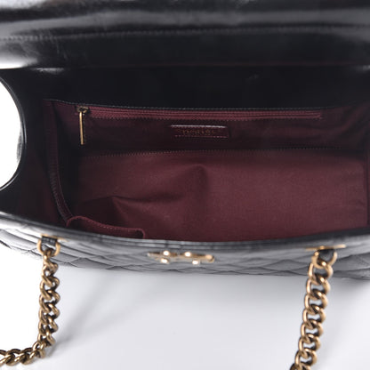 Chanel Glazed Calfskin Perfect Edge Tote Black 5 of 8