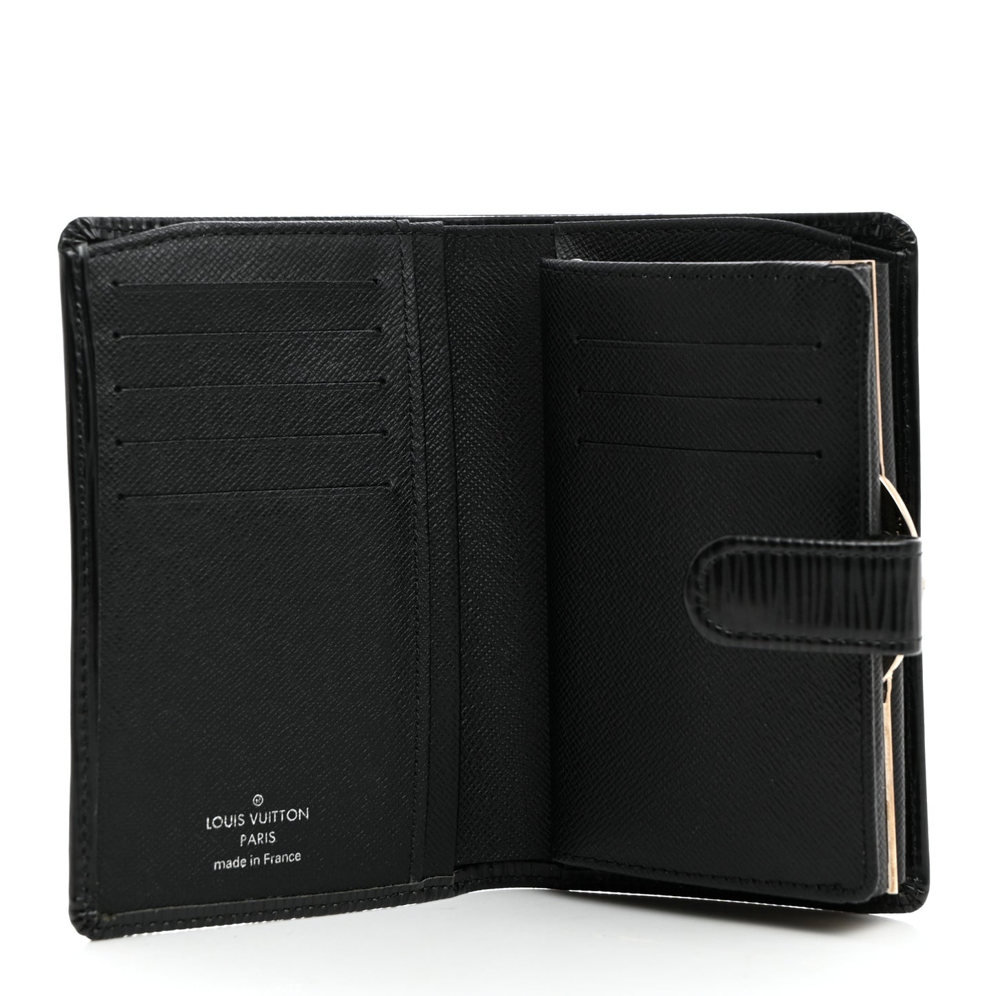 Epi French Purse Wallet Black