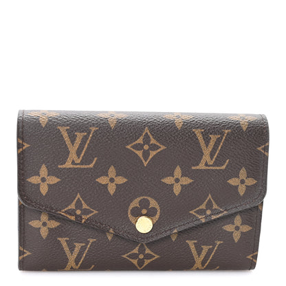 Louis Vuitton Monogram Sarah Compact Wallet 1 of 6