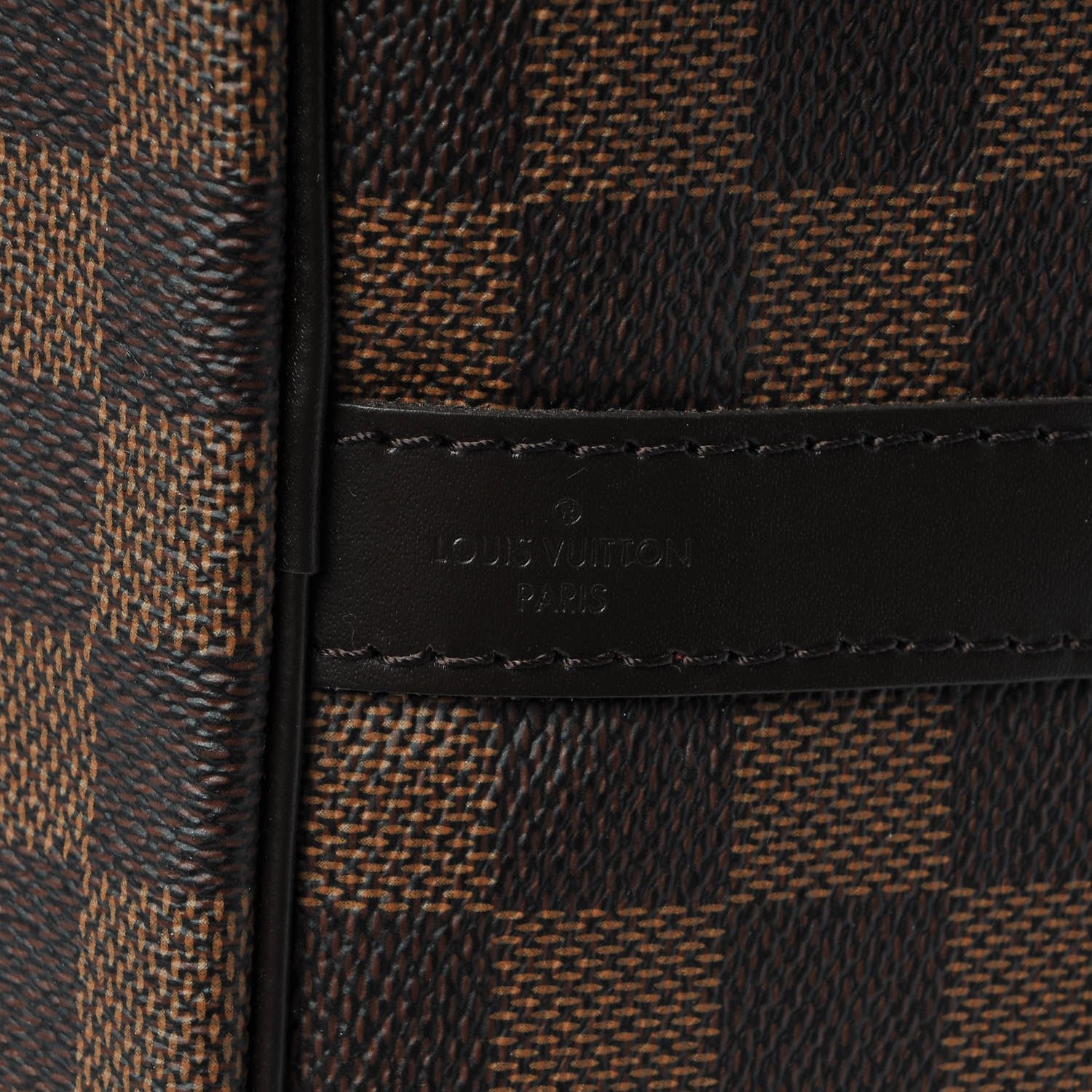 Louis Vuitton Damier Ebene Speedy Bandouliere 30 9 of 9