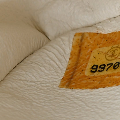 Chanel Lambskin Quilted East West Flap White 6 of 8