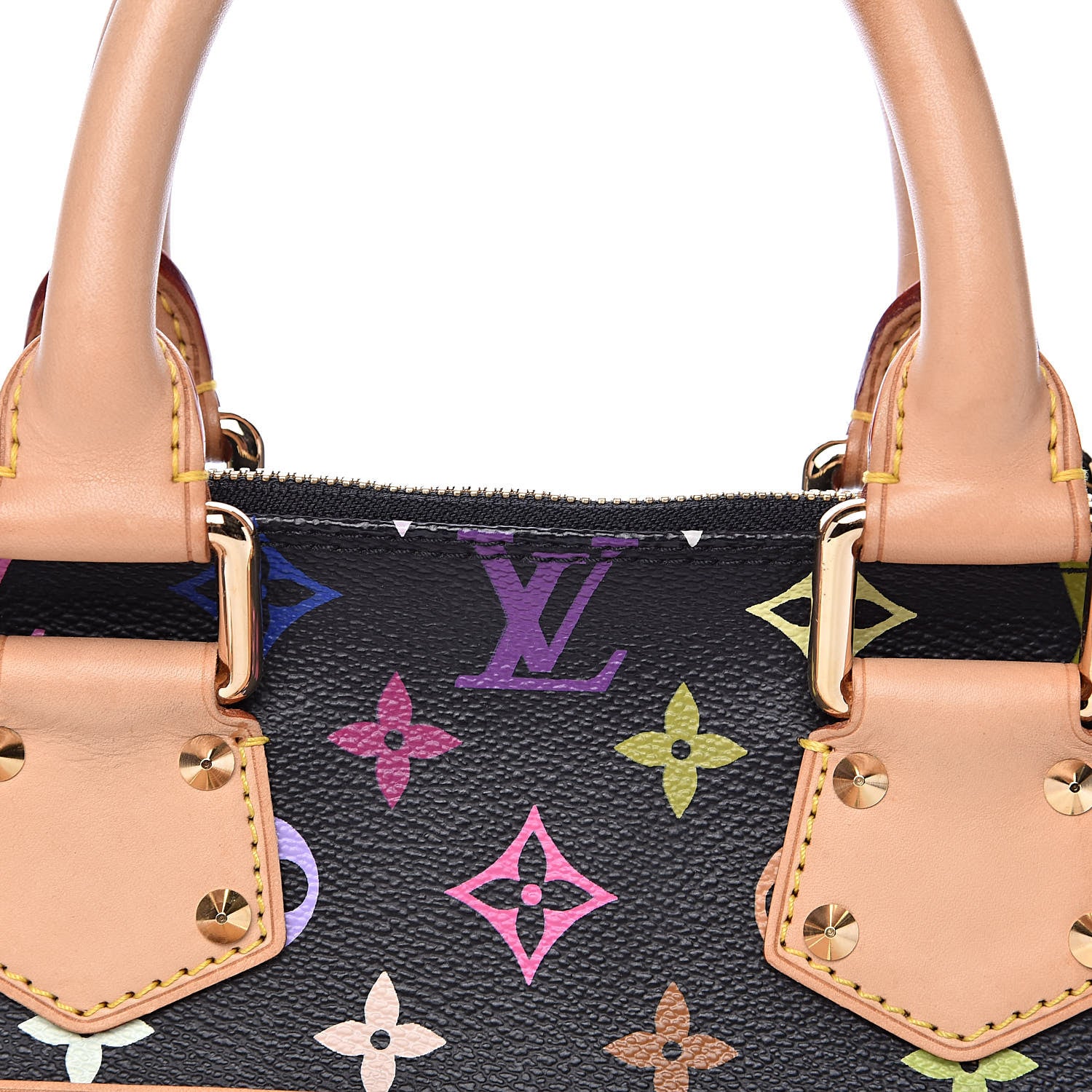 Louis Vuitton Monogram Multicolor Alma Black 13 of 13