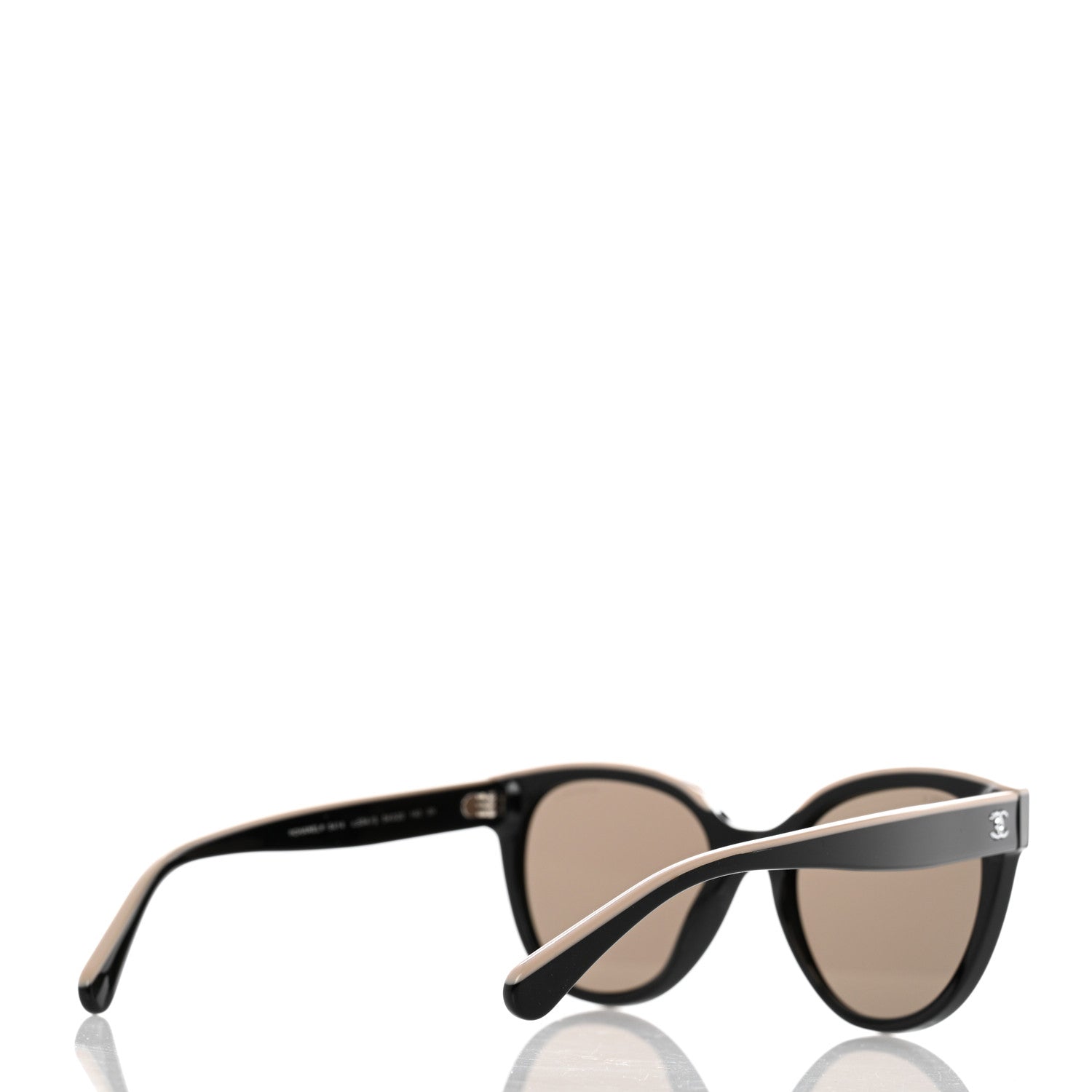 Chanel Acetate CC Butterfly Sunglasses 5414 Black 4 of 8