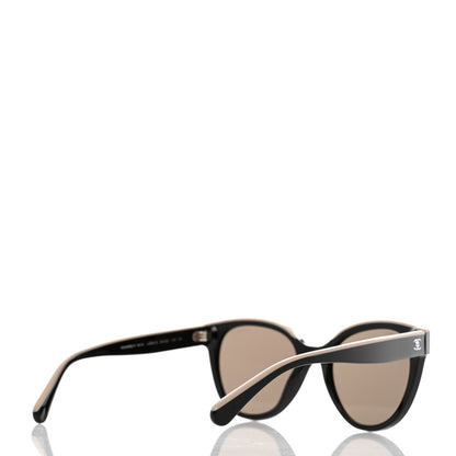 Chanel Acetate CC Butterfly Sunglasses 5414 Black 4 of 8
