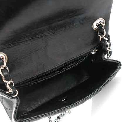 Chanel Lambskin Quilted Mini Square Flap Black 5 of 8