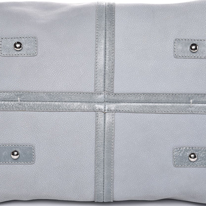 Chanel Iridescent Caviar Camellia Flower Shopping Tote Grey 9 of 16