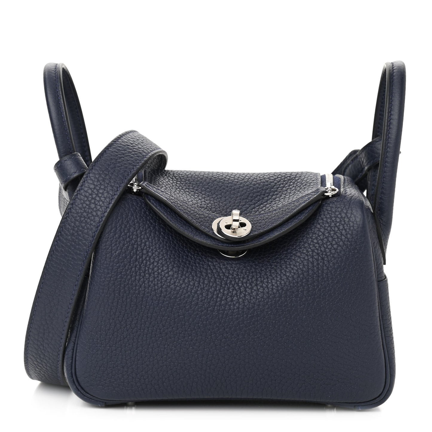 Taurillon Clemence Mini Lindy 20 Bleu Nuit