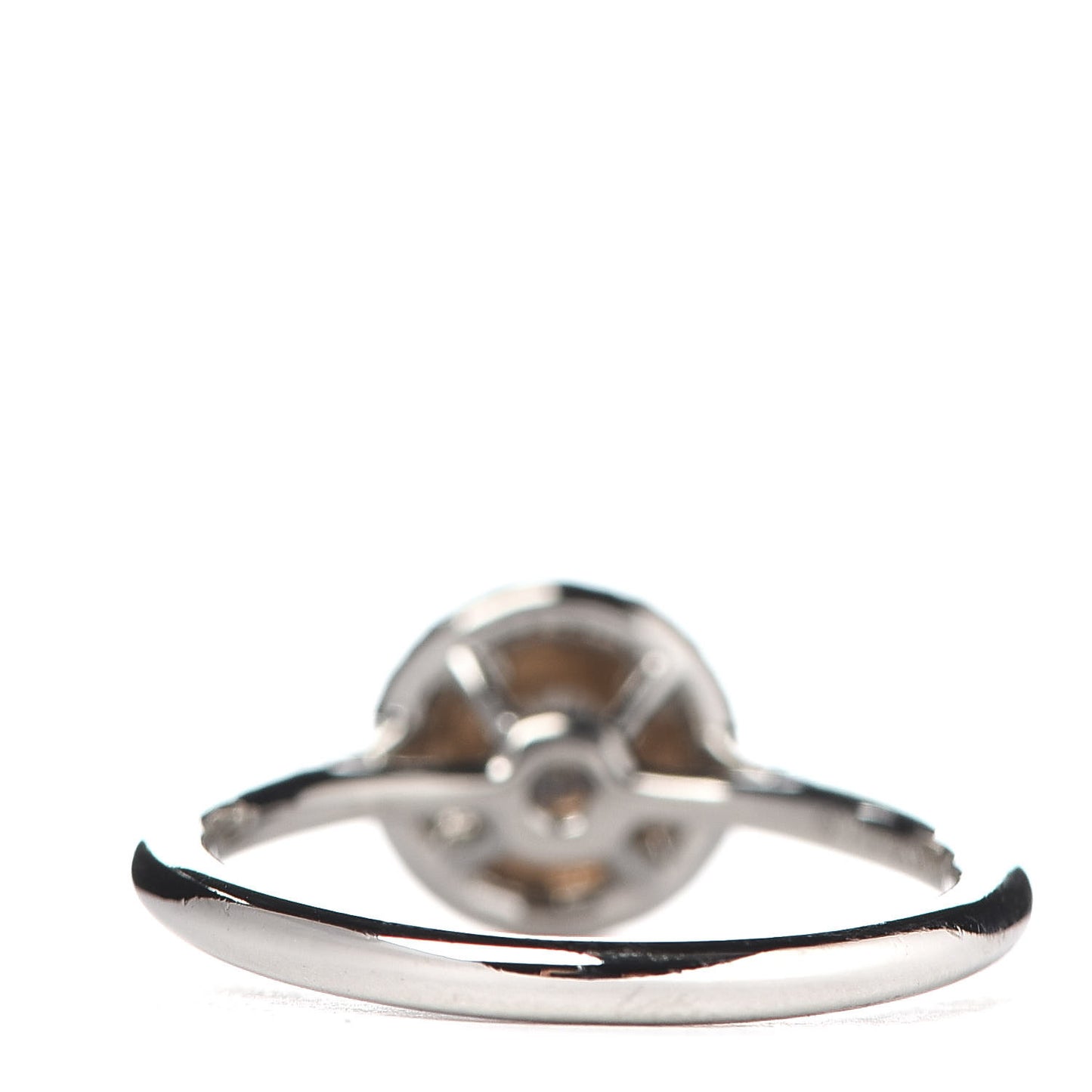 Platinum 18K Rose Gold Diamond Soleste Engagement Ring 49 5