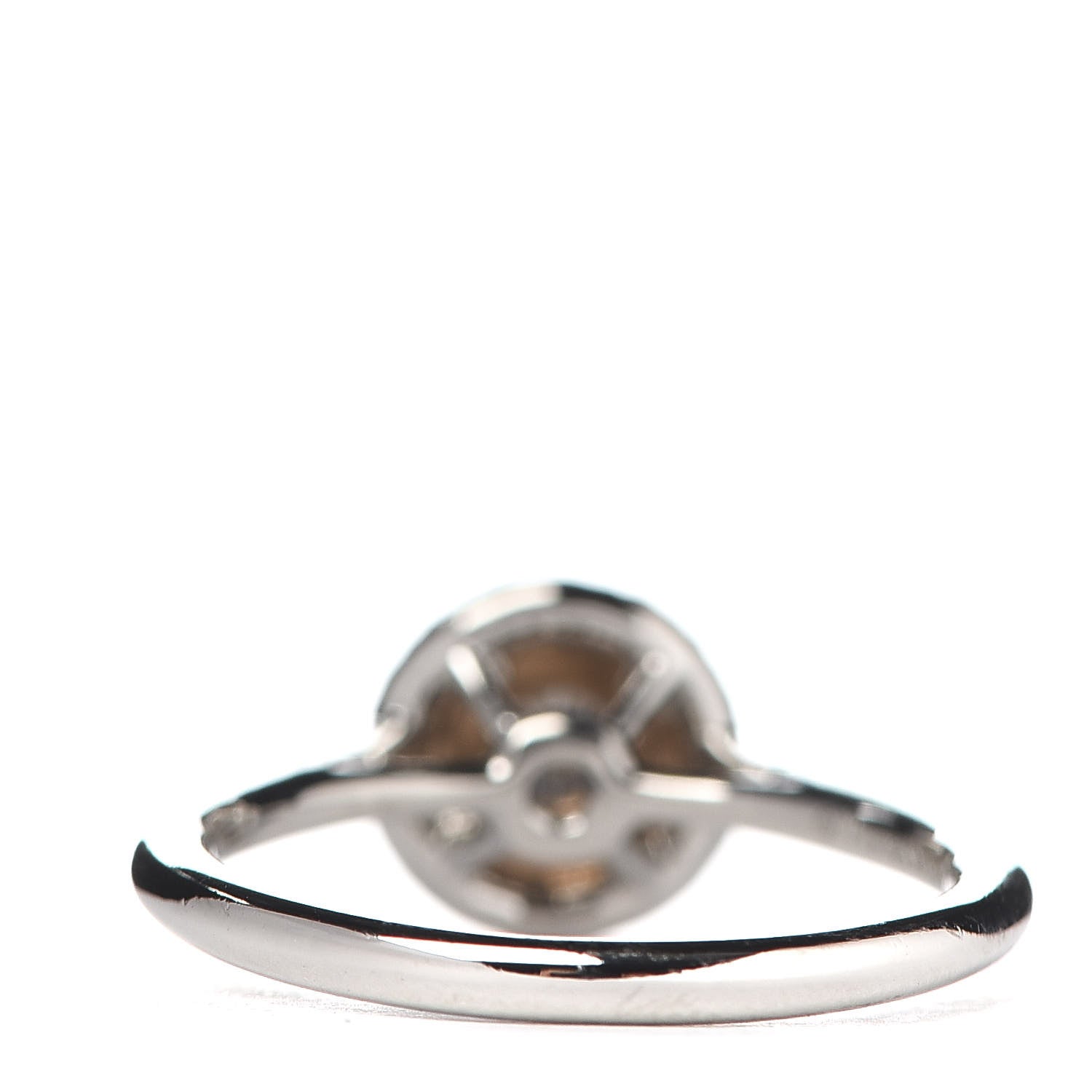 Tiffany Platinum 18K Rose Gold Diamond Soleste Engagement Ring 49 5 3 of 5