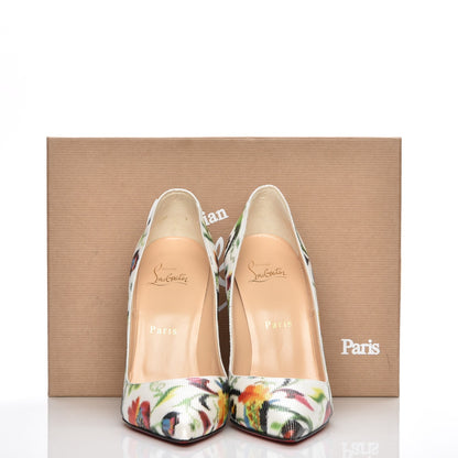 Christian Louboutin Patent Mosaique So Kate 120 Pumps 37.5 Multicolor 7 of 7