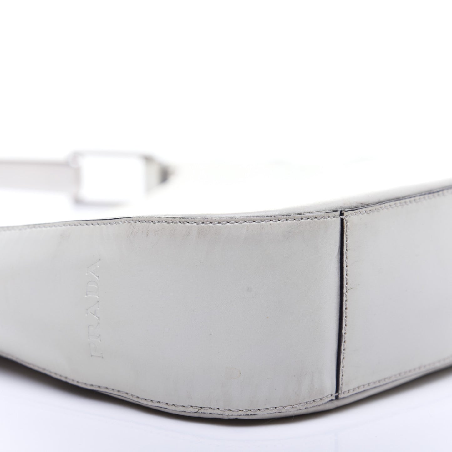 Spazzolato Top Handle White