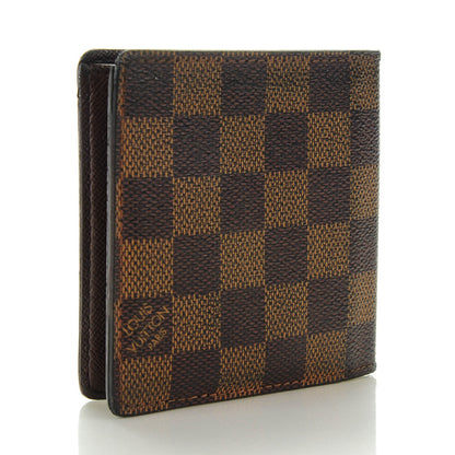 Louis Vuitton Damier Ebene Billfold Wallet 6 Credit Card Slots 3 of 7
