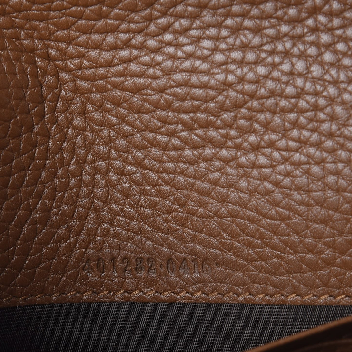 Cellarius Calfskin GG Marmont Chain Wallet Nut Brown