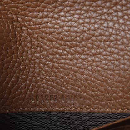 Gucci Cellarius Calfskin GG Marmont Chain Wallet Nut Brown 8 of 8