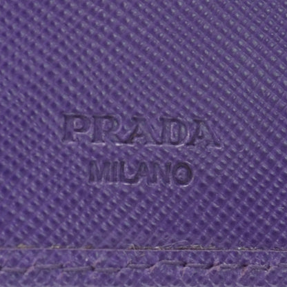 Prada Saffiano Compact Wallet Viola 4 of 8