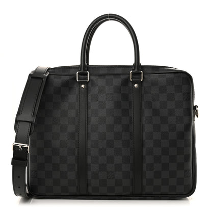 Louis Vuitton Damier Graphite Porte Documents Voyage PM 1 of 10